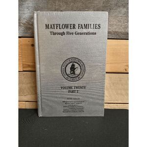 NEW Mayflower Families through Five Generations Vol. 20 Pt. 2 2005 HC H. Samson